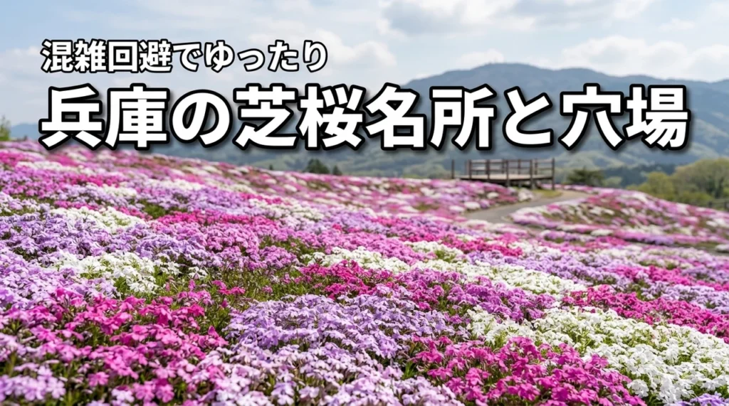 兵庫の芝桜名所、穴場はここが正解！混雑回避でゆったり鑑賞するコツ