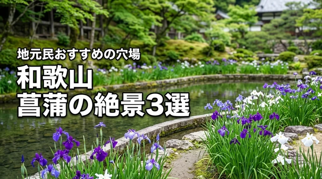 和歌山の菖蒲名所で穴場はどこ？地元民おすすめの絶景スポット3選！
